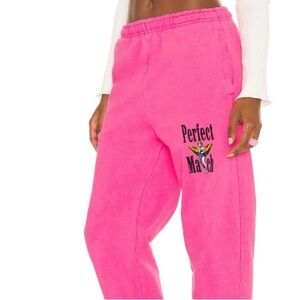 Boys Lie Hot Pink “Perfect Match” sweat pants